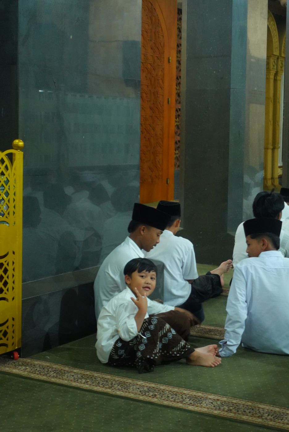 Kebersamaan santri putra